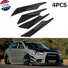 4PCS Car Bumper Fin Canard Splitter Diffuser Valence Spoiler Lip Glossy Black New. Price: $19.99.