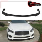 Fits 14-17 Infiniti Q50 Sport Style Front Bumper Lip Lower Chin Spoiler Pu 1PC New. Price: $79.88.