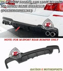 Fits 11-17 Bmw 5-SERIES F10 F11 550I (m-sport) Mp-style Rear Diffuser (pp) New. Price: $146.99.