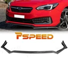 Carbon Painted Front Bumper Splitter Lip For Subaru Impreza Jdm Cs-style 2020-23 New. Price: $125.31.
