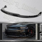 Srt-style For 2015-2023 Dodge Charger Painted Black Front Bumper Spoiler Lip 4PC New. Price: $69.99.