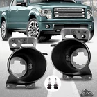 Front Pair Bumper Abs Fog Light Bezel Cover Left& Right Ford F-150 2011-2014 New. Price: $25.24.