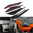 2PAIR Carbon Fiber Bumper Canard Fin Splitter Valence Diffuser Spoiler Lip New. Price: $17.09.
