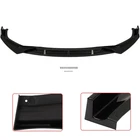 For Honda Civic 2019-2020 Painted Glossy Black Front Bumper Lip Splitter 3PCS New. Price: $51.99.