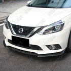 For 2016-2019 Nissan Sentra Carbon Look Front Bumper Body Kit Spoiler Lip 3PCS New. Price: $55.99.
