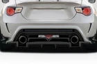Duraflex Vantix Rear Diffuser Body Kit For 13-20 Scion FRS/86/BRZ New. Price: $221.00.