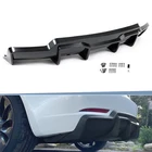 New Abs Black Rear Bumper Diffuser Valance For Tesla Model 2017-2023. Price: $105.79.