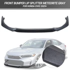For Honda Civic Sedan 25-UP Yofer Meteorite Gray Front Bumper Lip Splitter Kit New. Price: $102.90.