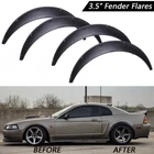 Ford Mustang SN95 4TH Fender Flares Extra Wide Body Kit Wheel Arches 3.5" New. Price: $65.11.