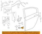 New Honda Oem 13-16 Accord Lock -rear Door-lower Hinge Right 67920T2FA01ZZ #1. Price: $18.99.