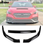 For 22-26 Subaru Wrx Ikon Style Front Bumper Lip Chin Spoiler Pp Gloss Black 3PC New. Price: $88.99.