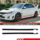 Fits 08-2014 Subaru Impreza Wrx Sti Cs Style Side Skirt Extensions Rocker Panel New. Price: $119.98.