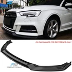 Fits 17 20 Audi S3 A3 S-line Ikon Front Bumper Lip Splitter Carbon Fiber Print New. Price: $55.99.