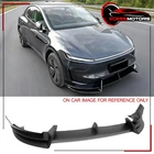 For 2026 Tesla Model Y Juniper Premium Front Bumper Lip Spoiler Matte Black 3PC New. Price: $65.99.