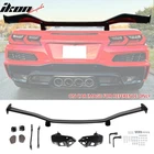 For 23-25 Corvette C8 E-ray Z06 ZR1 Z07 Style Pearl Black Trunk Spoiler Brackets New. Price: $1129.99.