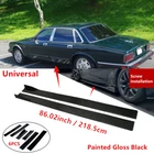 86" Fit For Jaguar XJ6 Black Side Skirt Lip Extension Splitter Rocker Panel New. Price: $61.55.