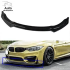 For Bmw F80 M3 F82 F83 M4 2015-19 2020 Front Bumper Lip Splitter Gloss Black Kit New. Price: $52.25.