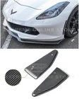 For 14-19 Corvette C7 Z06 Stage 2 Carbon Fiber Side End Caps Extension Pair New. Price: $3109.99.