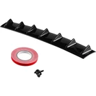 Shark Fin 7 Wing Lip Diffuser Rear Bumper Chassis 33" Black Abs Universal New. Price: $21.99.