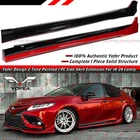 For 2018-24 Toyota Camry Yofer Supersonic Red Black Tone Side Skirt Extension New. Price: $174.99.