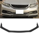 For 2013-2015 Honda Civic Sedan Matte Black Front Lips Bumper Body Kits New. Price: $73.19.