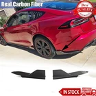 For Tesla Model 2021-24 Real Carbon Rear Bumper Splitters Side Corner Canards New. Price: $169.10.