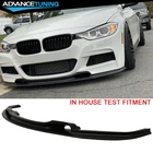 Fits 12-18 Bmw F30 Series Vr Style Unpainted Front Bumper Lip Splitter Pu New. Price: $199.99.