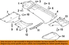 Audi Oem 17-18 A4 Splash Shield-under Cover Clip 8K0805163A New. Price: $5.05.