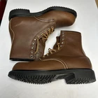 Red Wing Brown Leather 1212 Boots Soft Toe Classic Usa Work Mens 8.5 Lace Up Pre-owned. Price: $99.99.