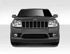 For 2005-2007 Grand Cherokee Duraflex Srt Look Front Bumper Cover 1 Piece New. Price: $467.00.