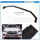 Fits 2018-2020 Infiniti Q50 Sport 3 Pieces Glossy Black Front Bumper Spoiler Lip New. Price: $49.29.