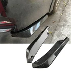 2X Universal Carbon Fiber Bumper Lip Diffuser Splitter Rear Canard Protector New. Price: $16.99.