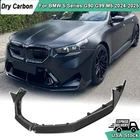 Dry Carbon Front Bumper Lip Spoiler Splitter For Bmw Series G90 G99 M5 2024-25 New. Price: $597.55.