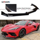 Wheelx Carbon Flash For 20-24 Corvette C8 Gm 5VM Style Front Bumper Lip Splitter New. Price: $105.15.