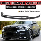 For Bmw Sport X3 G01 X4 G02 Front Splitter Lip Carbon Look (2 Segment Style) New. Price: $161.99.