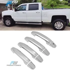 Fits 14-19 Silverado Sierra 1500 2500 3500 Hd Door Handle Covers Trim Chrome Abs New. Price: $23.99.