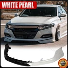 Yofer White Pearl Black Front Bumper Lip Splitter Kit For 2018-20 Honda Accord New. Price: $138.69.