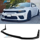 Fits 20-23 Dodge Charger Widebody 4DR Ikon Abs Front Bumper Lip Gloss Black 7PCS New. Price: $86.99.