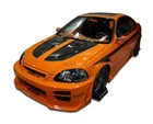 Duraflex R34 Body Kit For 1996-1998 Honda Civic 2DR New. Price: $938.00.