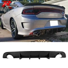 Fit 15-23 Dodge Charger Srt V3 Style Rear Bumper Diffuser Gloss Black Pp New. Price: $79.99.