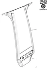 Tesla Cybertruck Front Left Driver Door Applique Molding Panel 1848575-00-F New. Price: $300.00.
