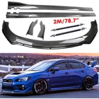 For Subaru Wrx Sti Carbon Fiber Front Bumper Lip Spoiler Body Kit Side Skirt New. Price: $189.99.