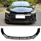 Fits 21-24 Kia Optima K5 Front Bumper Lip Lower Valance Gloss Black Pp 3PC New. Price: $74.99.