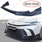 Fits 2025-2027 Toyota Camry Xse Gloss Black Front Bumper Lip Spoiler Splitter New. Price: $75.51.