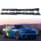 Side Skirt Set Fits 15-23 Dodge Charger Srt Hellcat Splitter Carbon Fiber Style New. Price: $117.99.