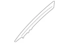Genuine Nissan Body A-pillar Trim Panel 76911-EZ26A New. Price: $189.41.