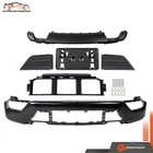 Black Steel Front Bumper Face Bar Ford F-150 2021-2023 W/o Sensor Hole 6-PCS New. Price: $361.39.
