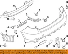 Subaru Oem 08-14 Impreza Rear Bumper Components-upper Bracket 57717FG120 New. Price: $13.68.