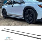 Fits 22-26 Subaru Wrx Side Skirts Splitter Sti Style Rocker Panel Unpainted Pu New. Price: $94.99.