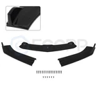 Fits 2016-2021 Chevy Camaro 3PCS Gloss Black Front Bumper Spoiler Lip New. Price: $44.65.